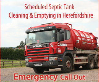 Septic Tank Emptying in Herefordshire - C.Maiden